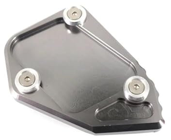 Motorrad-Seitenständer-Verlängerungs-Stützplatten-Pad Für B&MW Für Abenteuer R1200GS R 1200 GS R1200 GS 2008–2014(Titanium)