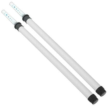 GERUI 2 Stück Wasserstandsanzeiger Pflanzen: 37 cm Gießanzeiger Groß Wasserstandsanzeiger Wassertester Gartengerät Lehre Feuchtigkeitsmesser Im Innenbereich Eben Weiß Anzeigeinstrument Drinnen Plastik