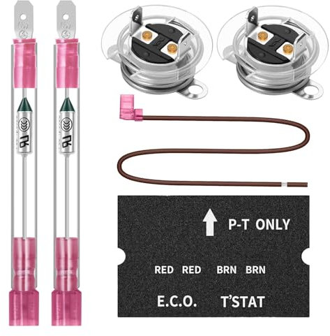 Whltzf Accessori di ricambio termici per scaldabagno per 45518A2 45518A3 45518A1 Riscaldatore di acqua Termostato Assemblaggio Riscaldamento dell'acqua