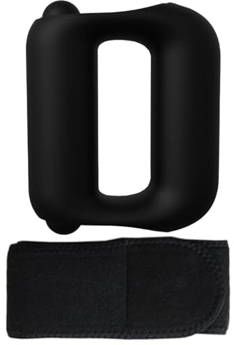 Dispositivo De Masaje Manual Portátil - Anillo De Masaje Fascia Compacto | Masajeador Vibratorio Silencioso De Mano Con Niveles De Velocidad Para Dolor Muscular Y Espalda