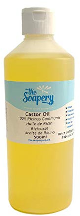 Castor Oil - 500ml - Pure and Cold Pressed