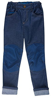 Finkid Kuusi Blau, Kinder Softshellhose, Größe 100-110 - Farbe Navy