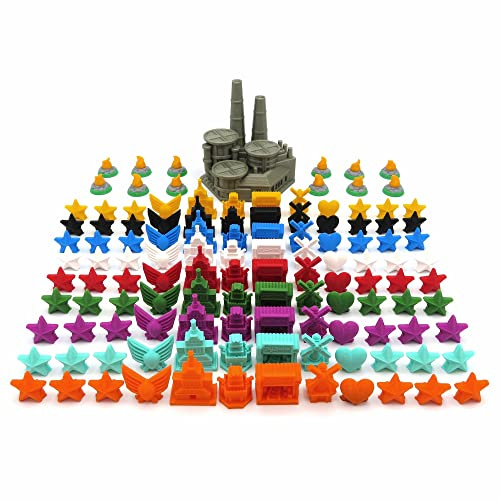 BGExpansions Komplettes Upgrade-Pack für Scythe – 121 Teile, SCYT015
