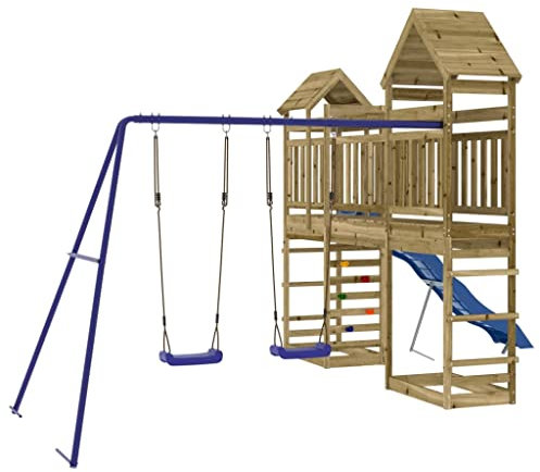 Aire de jeux d extérieur bois de pin imprégné