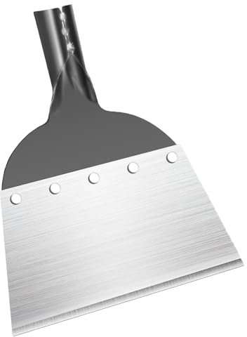 24cm Pala per Pulizia Giardino Multifunzionale, Zappa da Giardino, Pala per Diserbo del Giardino, per diserbo, rivoltamento del terreno, concimazione e spalatura della neve (1 Pc)