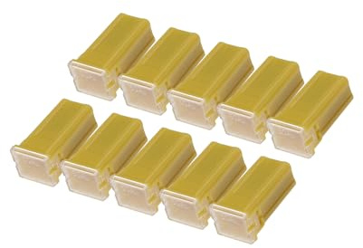 Partuto 60A Micro Cartridge Fuses/Inner FMM M-Case Type Fuses/Durable/10 Pcs Replacement
