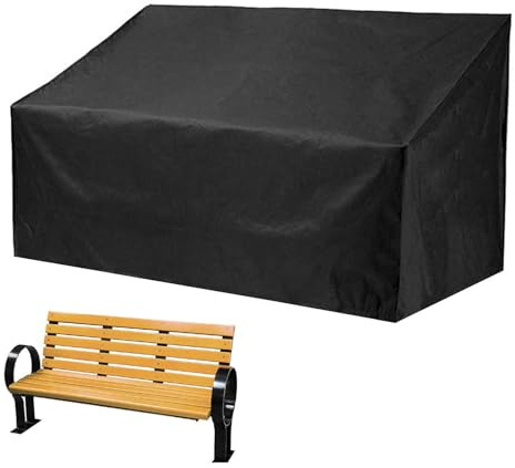 Housse de canapé de jardin - Housse de protection pour banc de jardin - Housse de canapé en rotin imperméable - Housse de protection pour canapé de jardin - Housse de protection pour meubles de patio