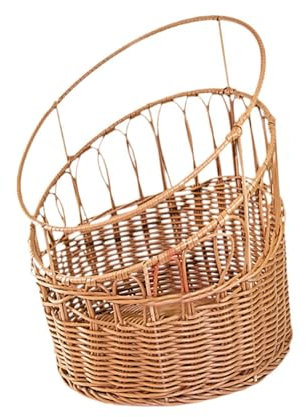 perfk Cesto di Pasqua portatile Organizzatore di decorazioni di Pasqua organizzatore Cestino di pane carino multiuso per bambini ragazzi ragazzi da picnic