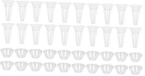 Gatuida Paniers De Culture Hydroponiques pour Plantes Et Légumes avec Couvercles Godets De Germination pour Maison Jardinage