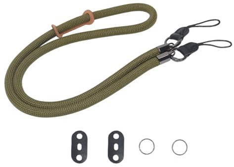 Aisnyho Universal Camera Shoulder Strap,Neck Camera Strap for Mirrorless DSLR SLR Camera,for Fuji X-M5 X100VI XT5 XT50 XT30 XT20 XT1 XT2 XT3 XT4 (Green)