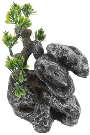 Milisten Plantes Artificielles pour Aquarium Décorations Résine pour Aquarium Fausses Plantes Accessoires De Décoration
