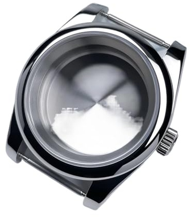 Caja NH35 de 36 mm/39 mm con Bisel DJ, Cristal Zafiro, Correa Acero J/O, Piezas Skx Mod for Reloj Movimiento NH35/36