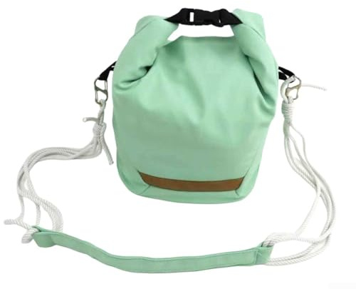 Borsa a tracolla per fotocamera DSLR SLR Mirrorless, impermeabile, con tracolla, compatta e leggera, per attività fotografiche quotidiane (verde)