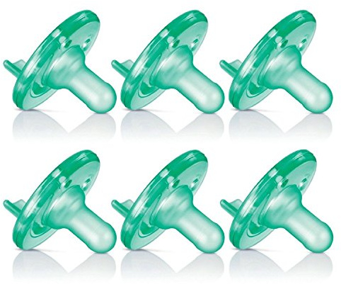 Philips AVENT BPA Free Soothie Pacifier, Green, 3+ Months, by Philips AVENT