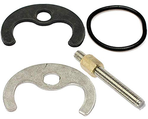 Set di fissaggio per rubinetto monocomando per lavabo, 1 foro staffa per lavabo, 1 pezzo