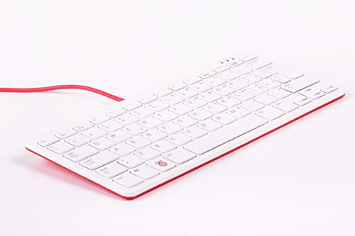 Raspberry Pi Keyboard - Red/White, Italian