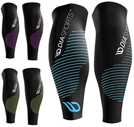 Diasports Waden Kompression für Herren & Damen | Wadenbandage | Kompressionsstrümpfe Sport | Kompressionsstrümpfe ohne Füße | Kompressions Wadenbandage für maximalen Halt bei Sport, Marathon…