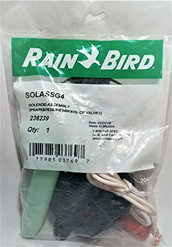 Rain-Bird SOLASSG4 Solenoid Repair Kit for PEB PGA EFBCP BPE/BPES and GB Valves