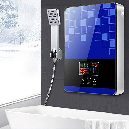 6.5KW Digital Elektrisch Sofort Durchlauferhitzer Tankless Bad Dusche Warmwasser Heizungsanlage elektronisch 3 in1 LCD Digitalanzeige