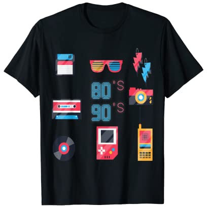 Regreso a los años 80 - 90's Technology Old Gadgets Gift Camiseta