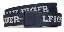 Tommy Hilfiger Unisex Kinder Webbing Belt AU0AU01854 Gürtel, Blau (Space Blue), S-M
