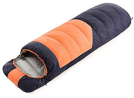 Schlafsäcke für Erwachsene, maschinenwaschbarer Daunenschlafsack, wasserdichter Umschlagschlafsack mit Nähten für Teenager und Erwachsene, Wandern, Rucksackreisen, Camping, Rot