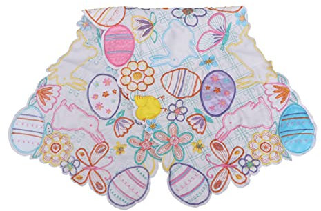Cabilock Set Di Tovagliette Pasquali 1 Pezzo 34x88 Cm Design Colorato Per Uso Quotidiano
