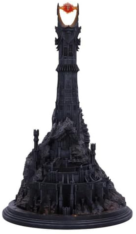 Nemesis Now Der Herr der Ringe Barad Dur Backflow Räucherkegelhalter 26,5cm aus Polyresin (Kunststein)