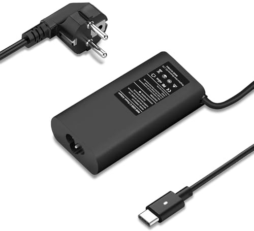 90W USB C Ladegerät Laptop Adapter Ladekabel für Dell Chromebook 3100 3300 3380 3400 3500 5190 5300 5400 7200 7300 Latitude 5420 5520 5320 7410 7310 2-in-1 P28T P29T P30T Netzteil Typ C Ersatz
