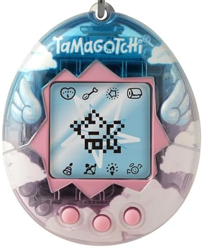 TAMAGOTCHI Bandai Angel Digital Pet Dreamy Angel Shell | Raise Your Angel Cyber Pet With This 5cm Electronic Toy Digital Pets Make Great Retro Gifts For Kids And Adults Age 8+