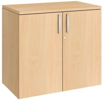 Générique Armoire Basse Portes battantes H 73 x L 80 cm Essens (Hêtre)