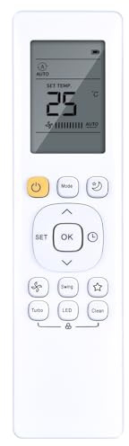 1pc RG10B(D)/BGEF Remote Control For Media Air Conditioner RG10B1(D)/BGEF
