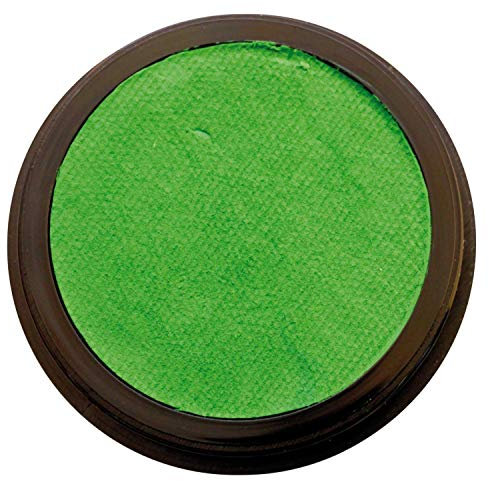 Eulenspiegel 184776 - Profi-Aqua Schminke in der Farbe Grasgrün, 20 ml, vegan