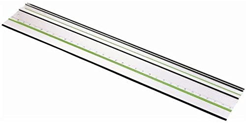 Festool Führungsschiene FS 2424/2-LR 32 – Systemschiene 2424 mm | LR 32-System, 32-mm-Lochreihenraster, Splitterschutz, Aluminium-Führungsschiene für Tauchsägen und Oberfräsen