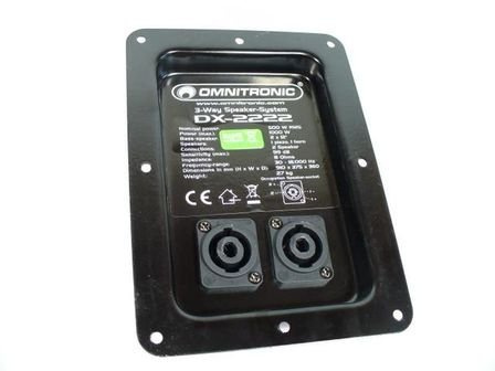 Omnitronic Frequenzweiche DX 2222 mit Speakon Anschlußfeld