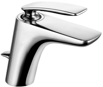 Kludi Waschtisch-Einhebelmischer Balance mit Ablaufgarnitur, Waschbecken Armatur mit Brauseumstellung, verchromt, 520230575
