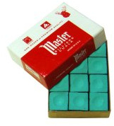 Tiza Billar Master Verde 12 Unid 3003.020