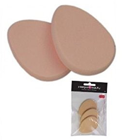 Esponja maquillaje látex ovalada el – Juego de 3
