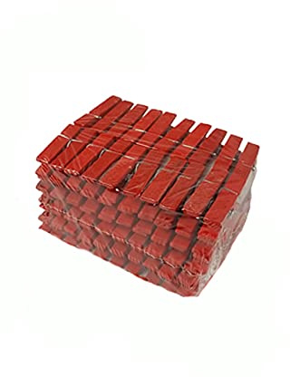 MOLLETTE 100 PZ 35MM LEGNO ROSSO