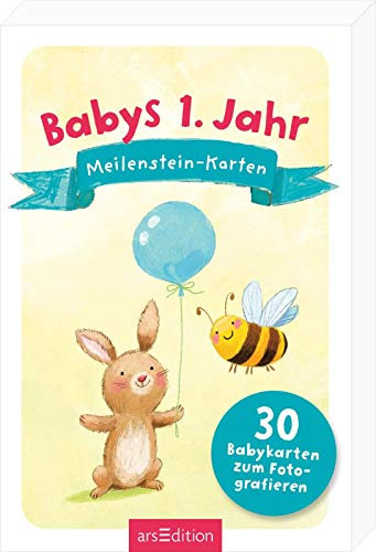 Babys 1. Jahr: Meilenstein-Karten.: 30 Babykarten zum Fotografieren