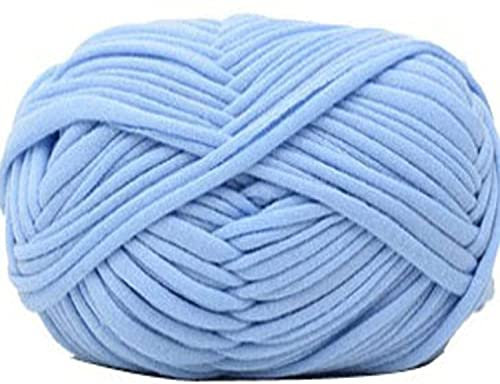 Zoomlie 10 Rollen gewebte Stofflinie, Doppelstrickgarn, 100 % Polyester, super weich, grob, sortierte Farben, Häkelwolle zum Stricken von Decken, Kissen, Handarbeiten (10 Knäuel, Farbe 16)