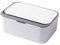 Baby Wet Wipes Box,Wipes Dispenser Case, Keep Wipes Fresh Tissue Storage Case Container Plastic Napkin Box Toilet Paper Holder with Lid Seal for Home Office Car (Gray+White)