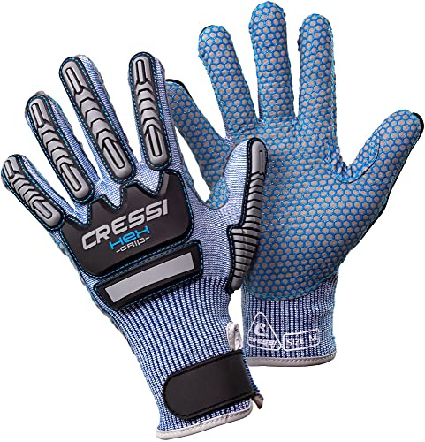 Cressi Unisex-Adult Hex Grip Gloves Tauchhandschuhe