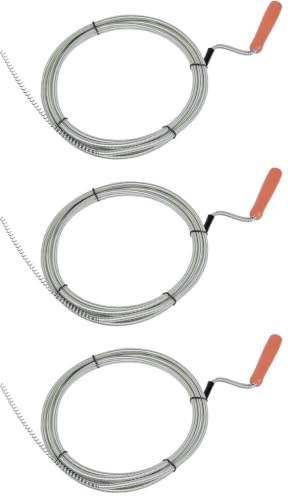 Mannesmann Rohrreinigungswelle mit Kurbel, 3 m, M49903 (Packung mit 3)