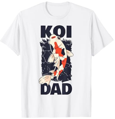 Father Koi Keeper Dad Koi Aquaristics Daddy Koi T-Shirt