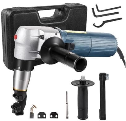 Cisaille à Fil électrique 380 W 625 W Pour Grignoteuse à Métal, épaisseur De Coupe De 1,8 Mm, 4 Mm Pour Tôle, Acier Inoxydable, Plastique, Durable, Polyvalente, Large Gamme D'applications(Color:625w)