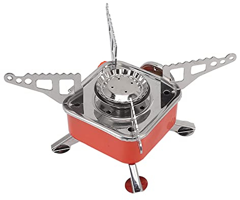 Cuisinière à Gaz Extérieure Portable Mini Cuisinière Quadrate Camping Pique-nique