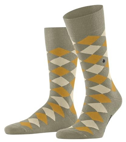 Burlington herrstrumpor Danny M så bomull mönstrad 1 par, beige kattunge 4300, 40-46, Beige kitt 4300, 40-46