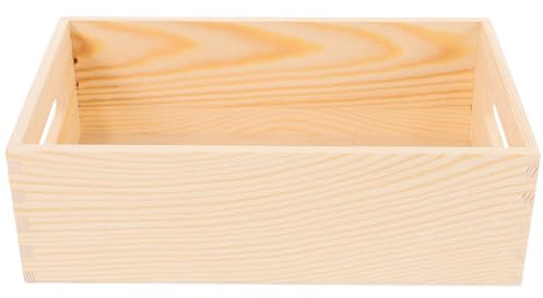 Veemoon Holzkasten Für Aufbewahrung Werkzeugkiste Aus Holz Kleine Holzbox Für Ordnung Lagerung Von Kleinteilen Handgeschnittene Details
