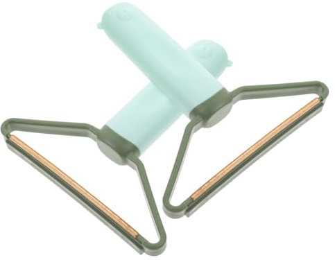 NULYLU 2piezas Removedor De Pelusas Manual Portátil De Herramienta Eficaz para Eliminar Pelotillas y Pelos De Mascotas Ropa Sofás y Alfombras